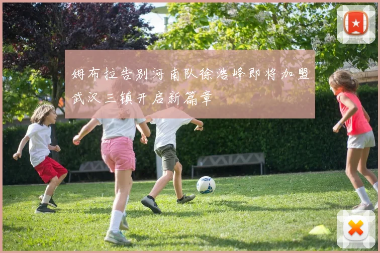 姆布拉告别河南队徐浩峰即将加盟武汉三镇开启新篇章